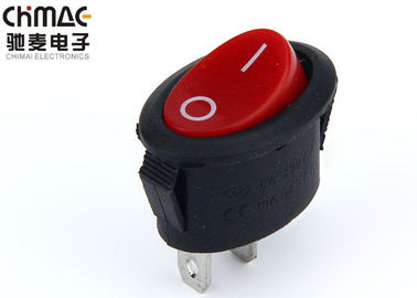 Перекидной переключатель 16А красной кнопки круглый 2 фута электрического ККД1 - терминала латуни 105